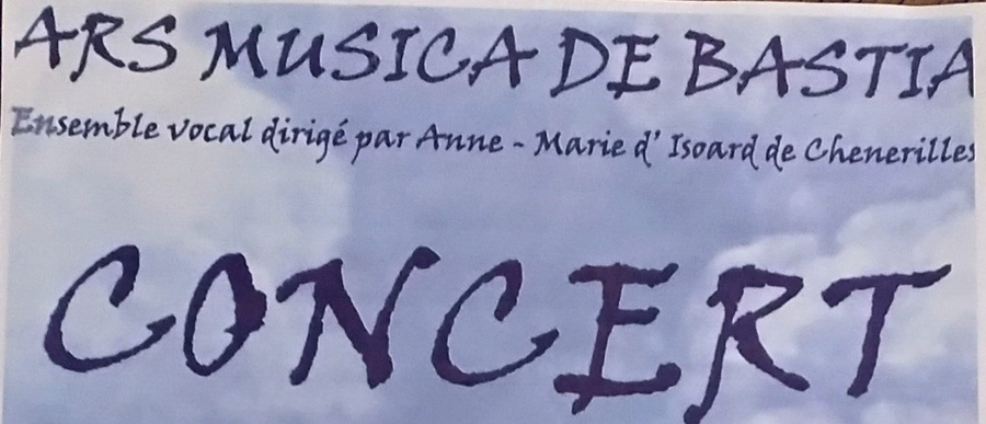Concert de l'ensemble ARS Musica de Bastia - Eglise San Agnello