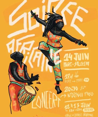 Soirée africaine et stage de danse - Parc de Saleccia