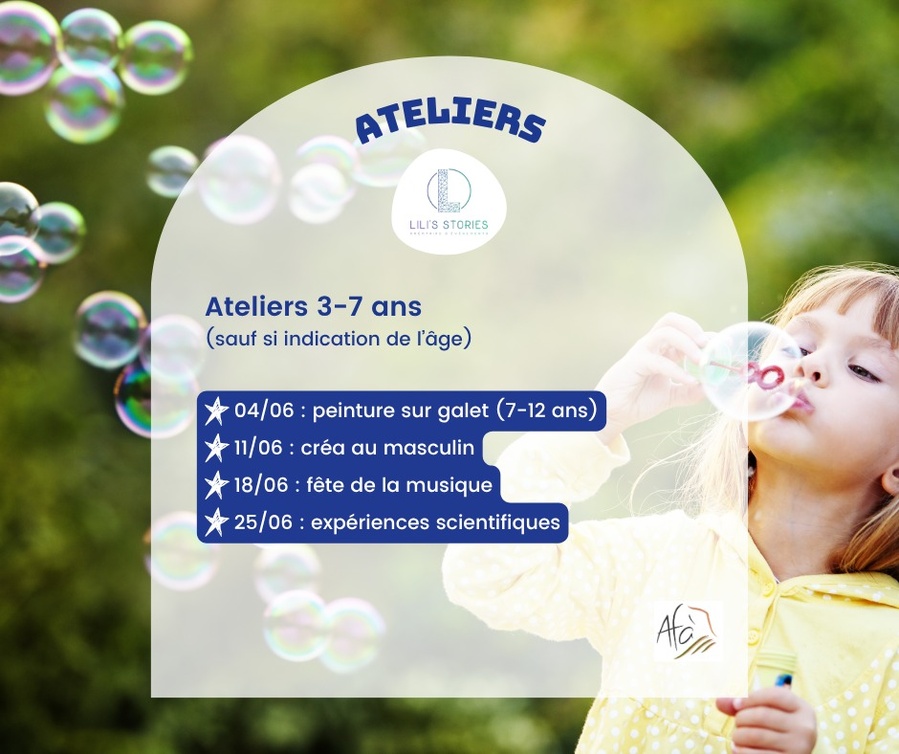 Atelier Lili's Stories : "Fête de la musique" -  Médiathèque