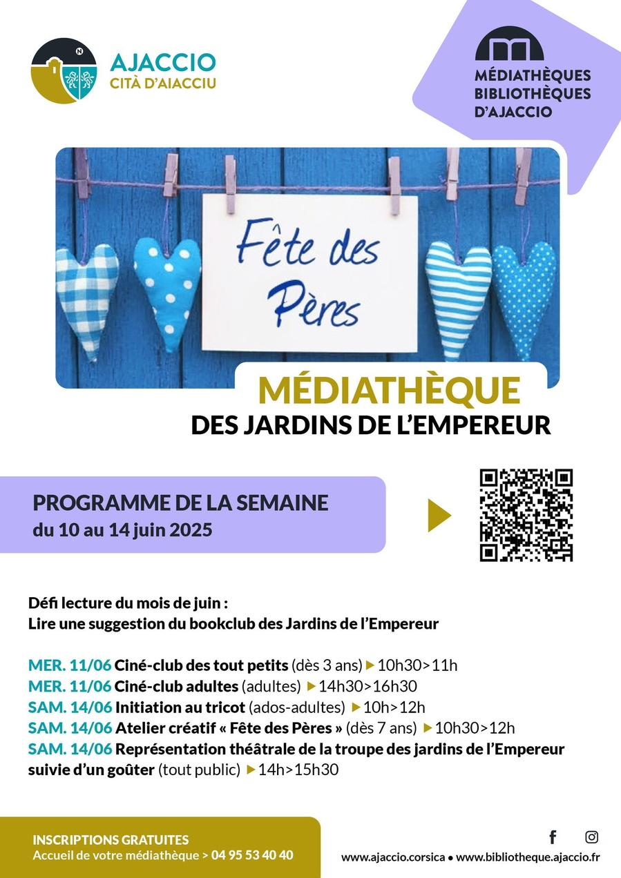 "Ciné-club des tout-petits"- Médiathèque des Jardins de l’Empereur