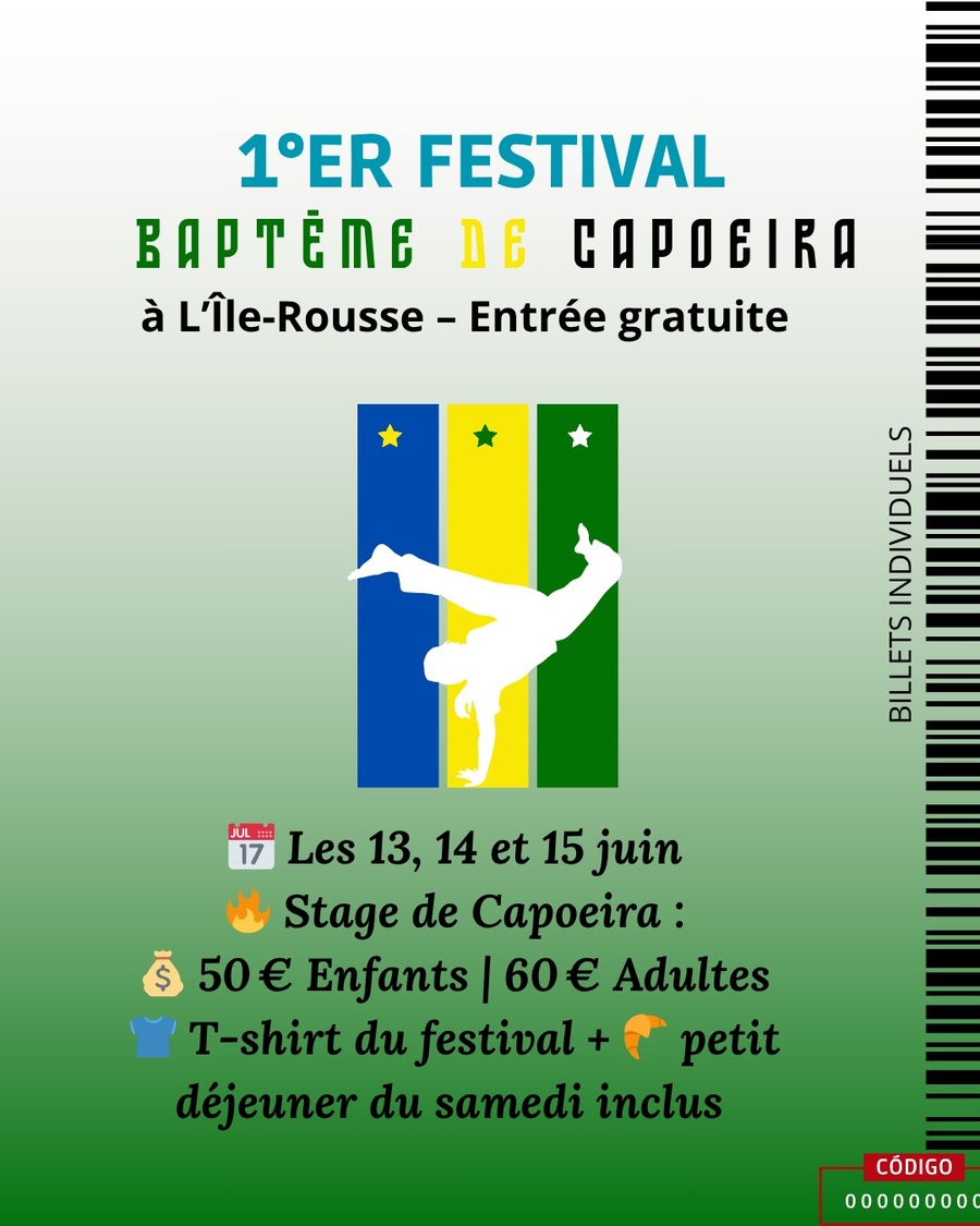 1er Festival de Capoeira / Stage de Capoeira - COSEC