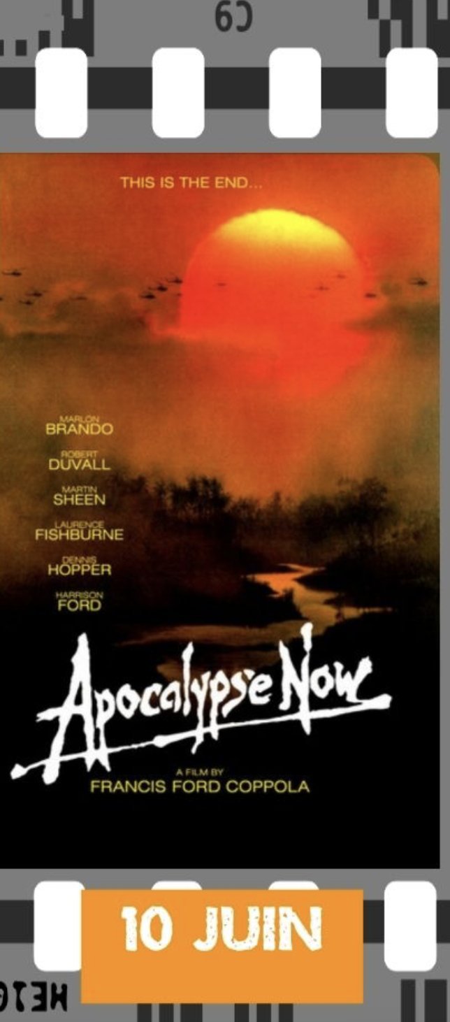 Projection du film "Apocalypse now" - Cinéma Le Régent