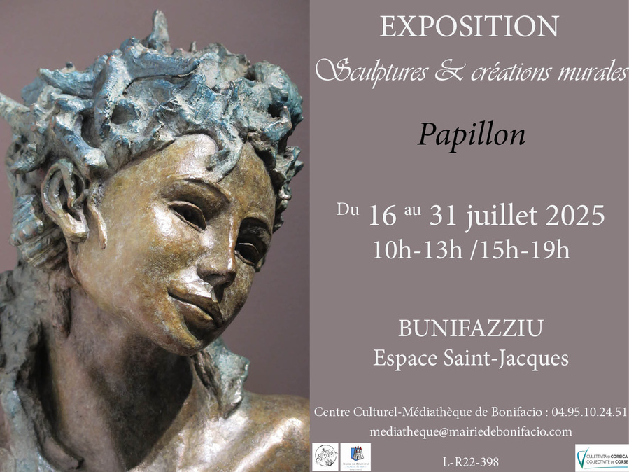 Exposition sculptures et créations de l'artiste "Papillon"- Espace Saint-Jacques