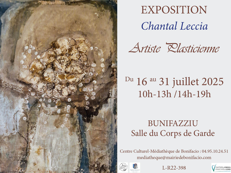 Exposition de l'artiste plasticienne Chantal Leccia - Salle du Corps de Garde