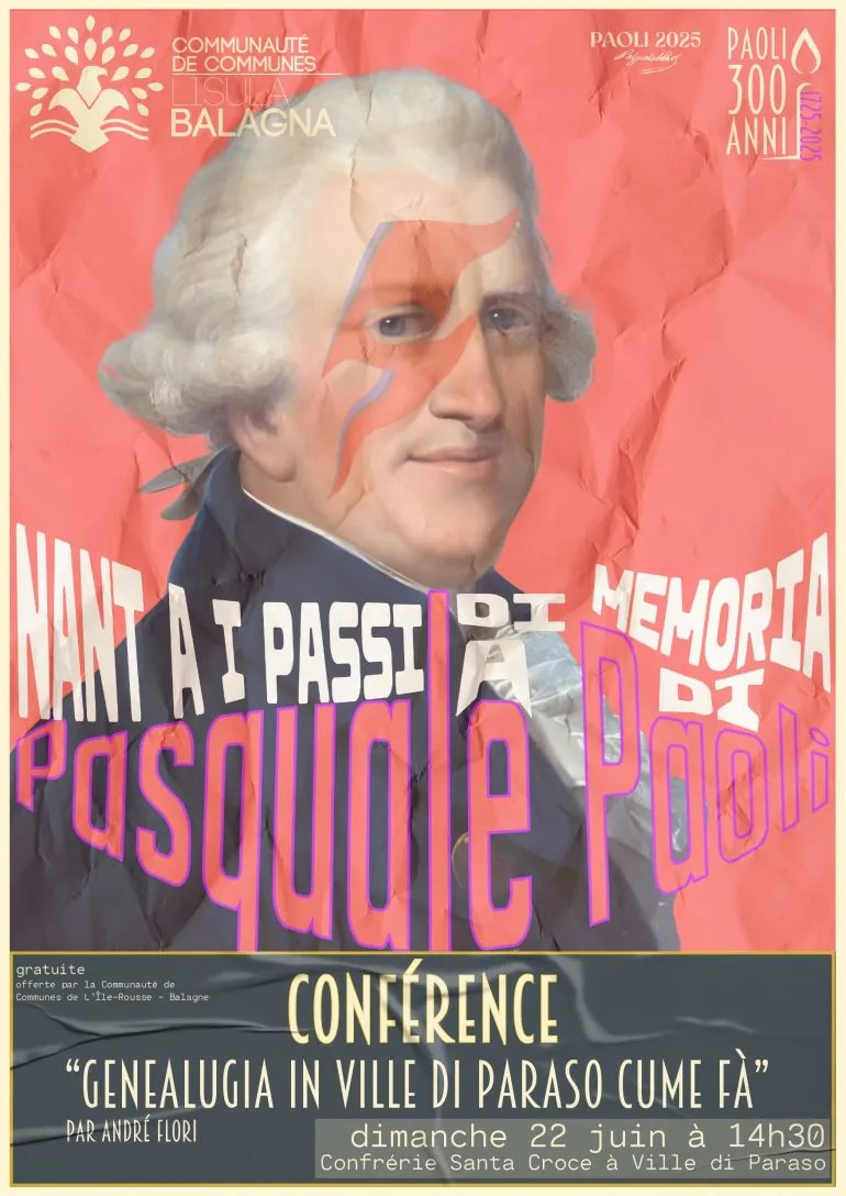 Conférence "Genealugia in Ville di Paraso cume fà" par André Flori - Confrérie Santa Croce