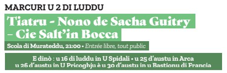 Théâtre : "Nono de Sacha Guitry" par la Cie Salt’in Bocca au Bastion de France