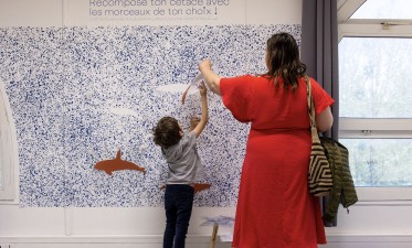 Partir en livre / Exposition Bastien Contraire : "Formes, Couleurs et… Action !" - Mediateca Centru Cità