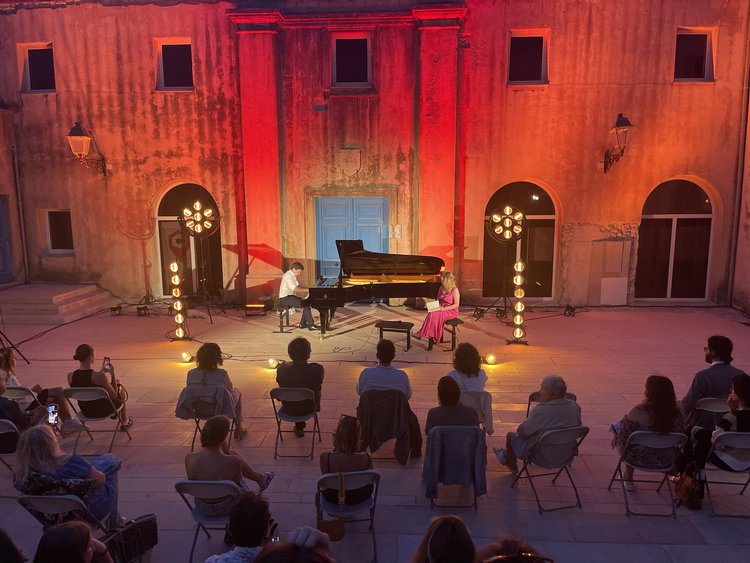 Festival "Opus Corsica" / Piano 4 mains avec  Corinne Marinho et Petru Casanova (pianistes)