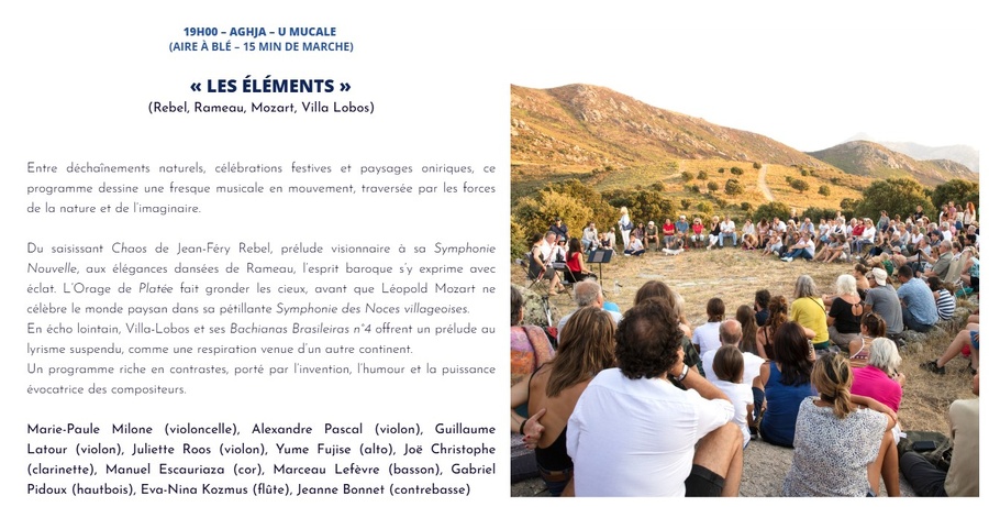 Les Rencontres de Calenzana / Concert 
