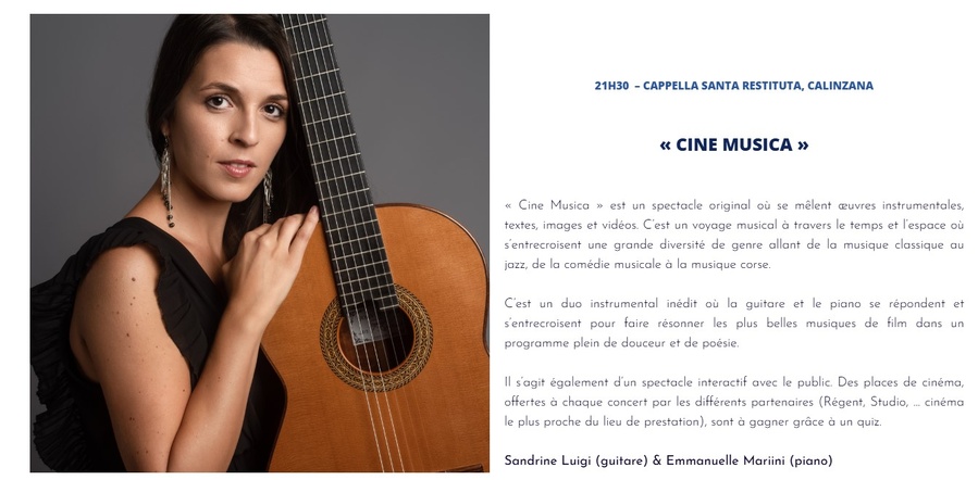 Les Rencontres de Calenzana / Concert 
