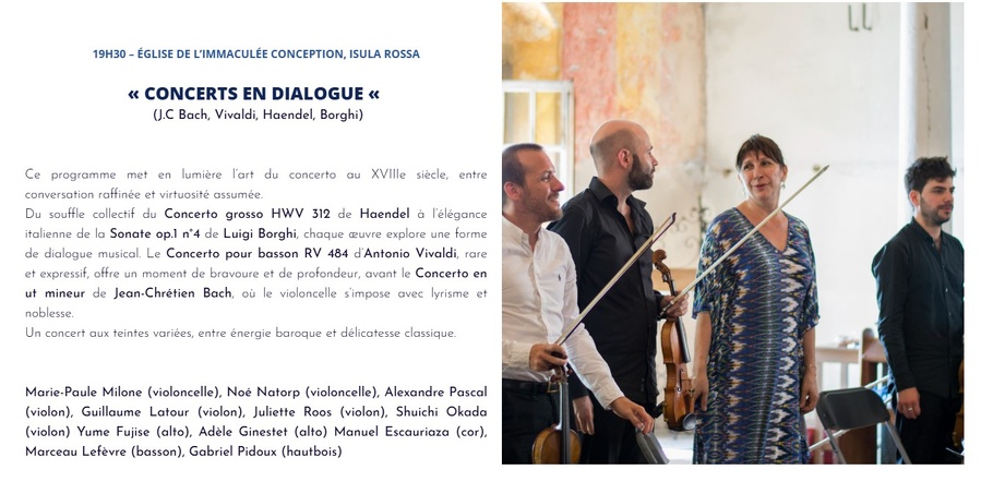 Les Rencontres de Calenzana / Concert 