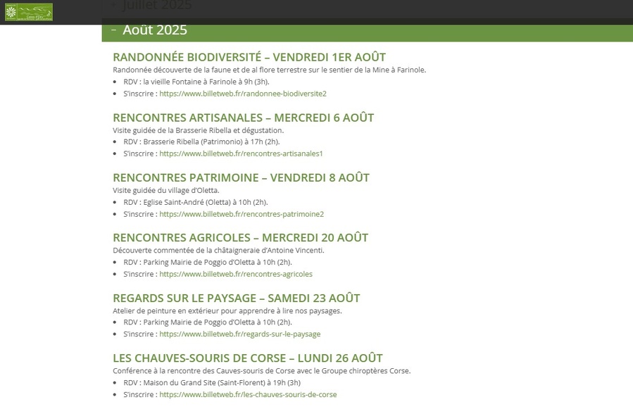 Conférence sur les Chauves-souris de Corse avec le Groupe chiroptères - Maison du Grand Site de France