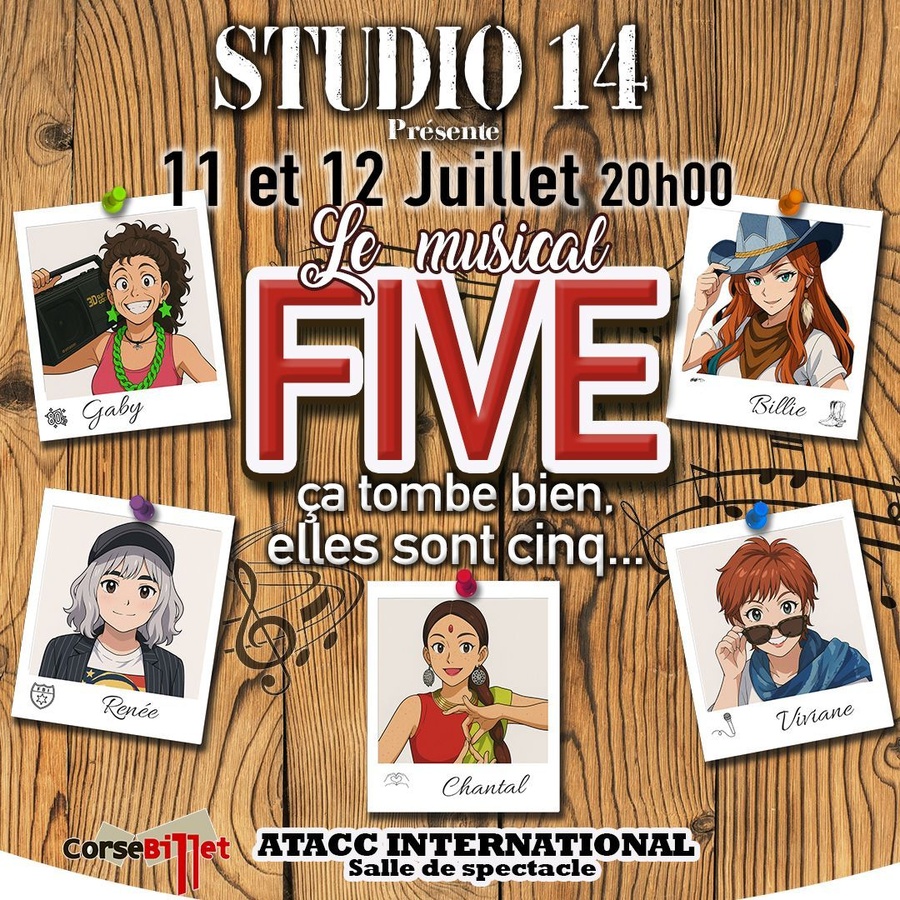 Spectacle musical des élèves du Studio 14 :