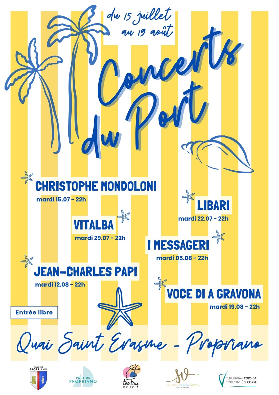 Concert du groupe Vitalba - Port de plaisance