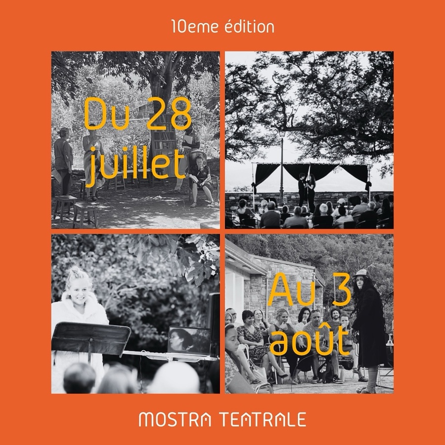 10ème édition du Festival Mostra Teatrale - Spectacles et Ateliers