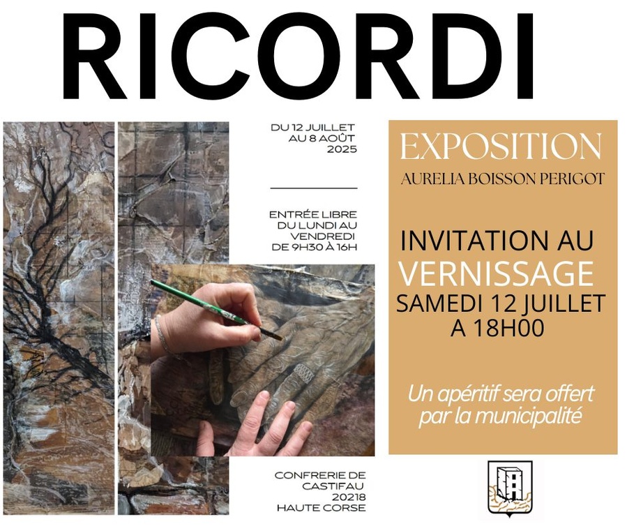 Exposition 'Ricordi' d'Aurélia Boisson Perigot - Une Exploration Poétique de la Mémoire