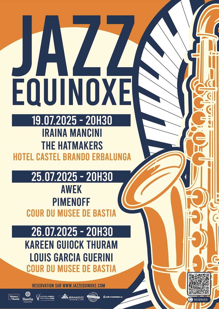 Festival Jazz Equinoxe : Iraina Mancini et The Hatmakers à l'Hôtel Castel Brando