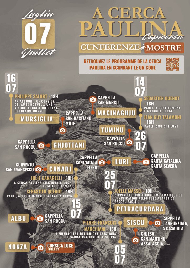 Conférence 'Paoli, omu di i Lumi' par Jean-Guy Talamoni