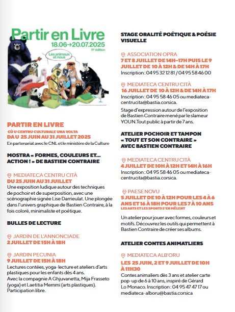 Stage d'oralité poétique et poésie visuelle à Bastia