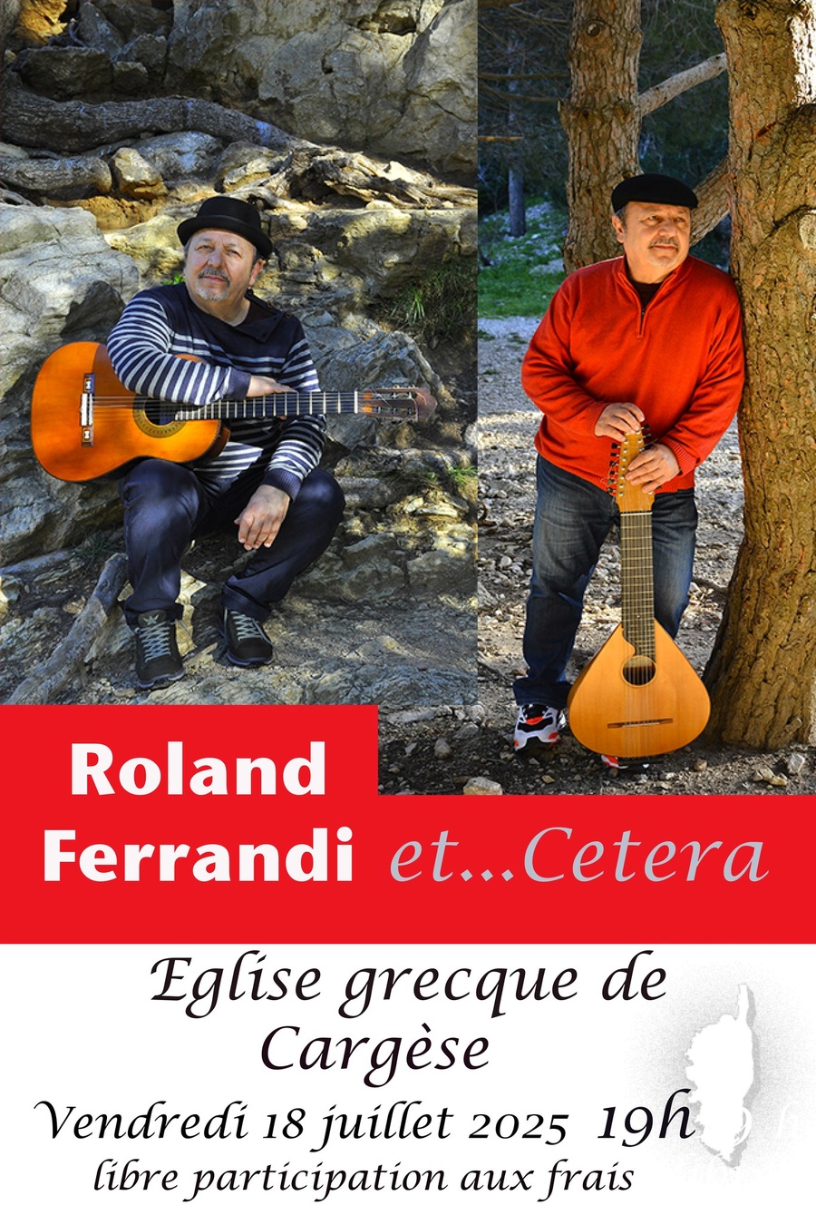 Concert de Roland Ferrandi : Cetera et Guitare à l'Eglise Grecque