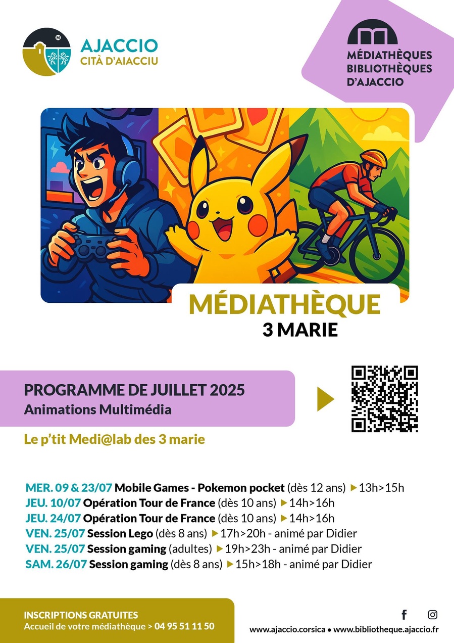 Atelier Lego avec Didier à la Médiathèque des 3 Marie