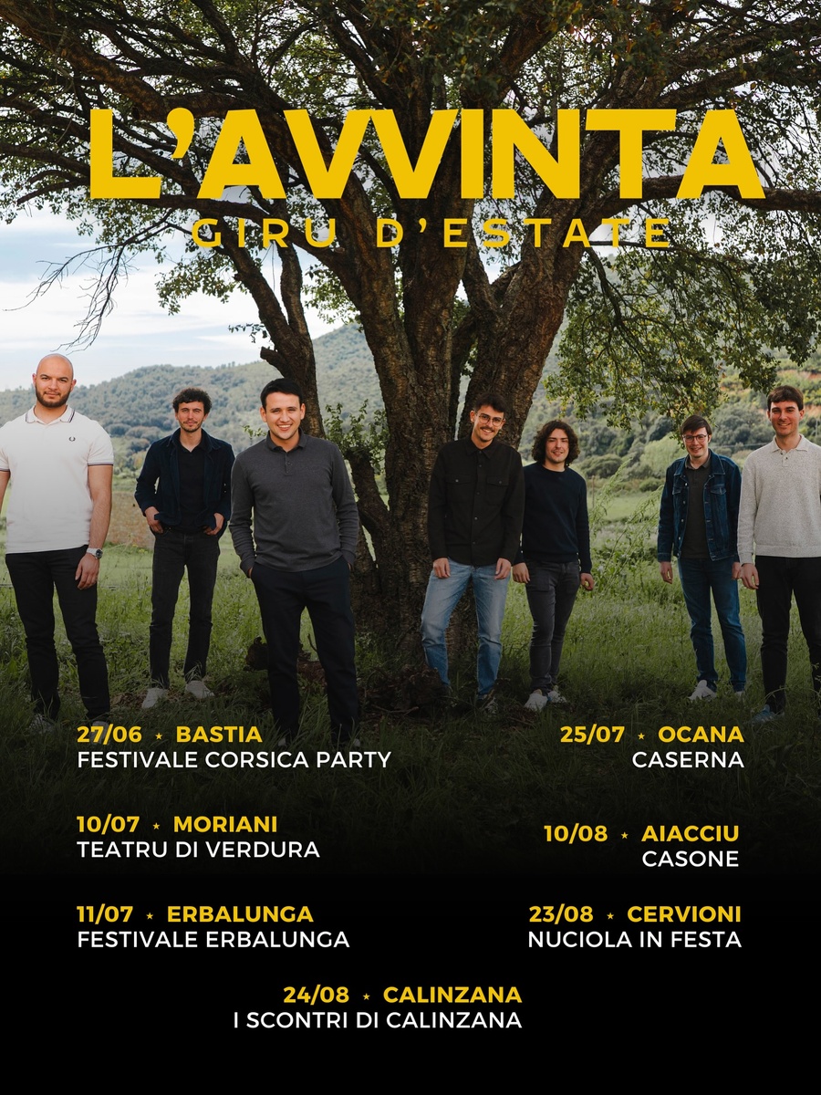 Concert du groupe l'Avvinta à Ocana