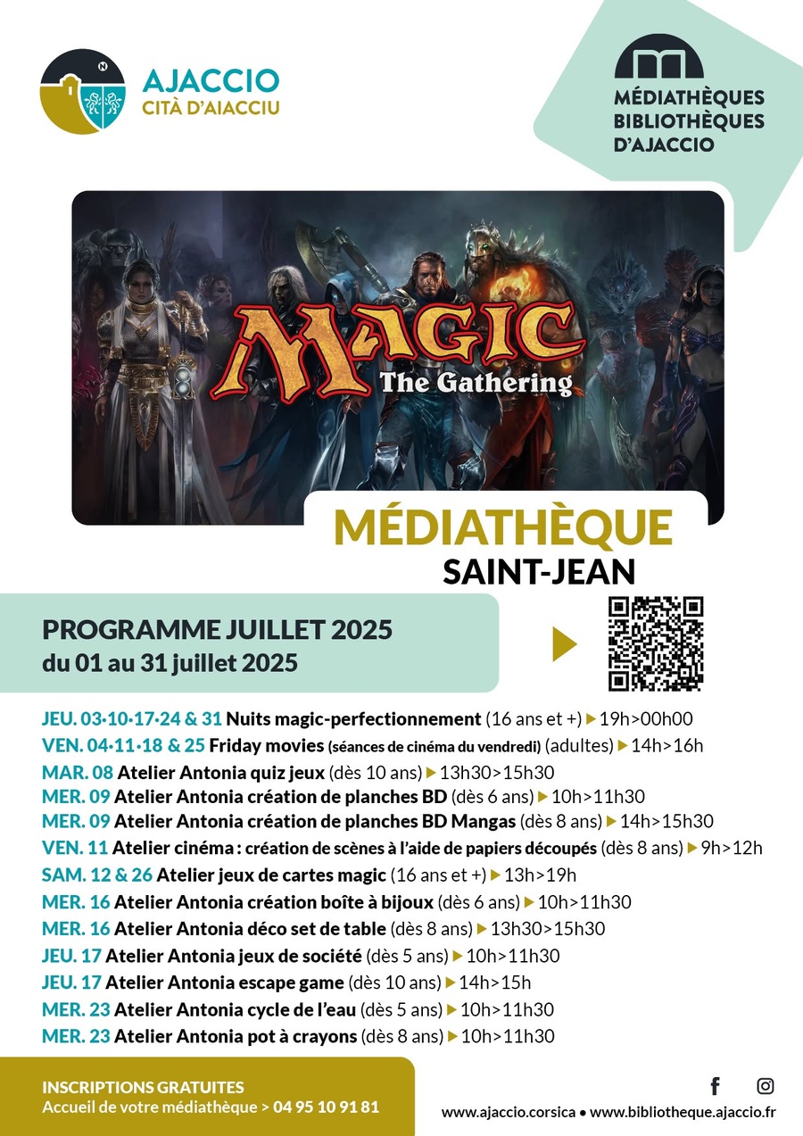 Nuits Magic : Perfectionnement à la Médiathèque Saint-Jean