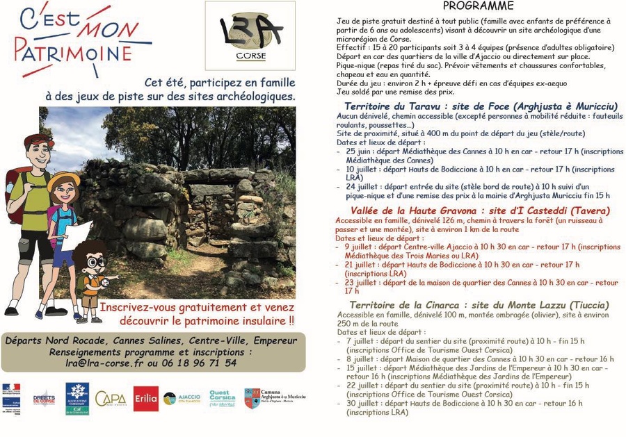 Jeux de Piste Archéologiques au Taravu