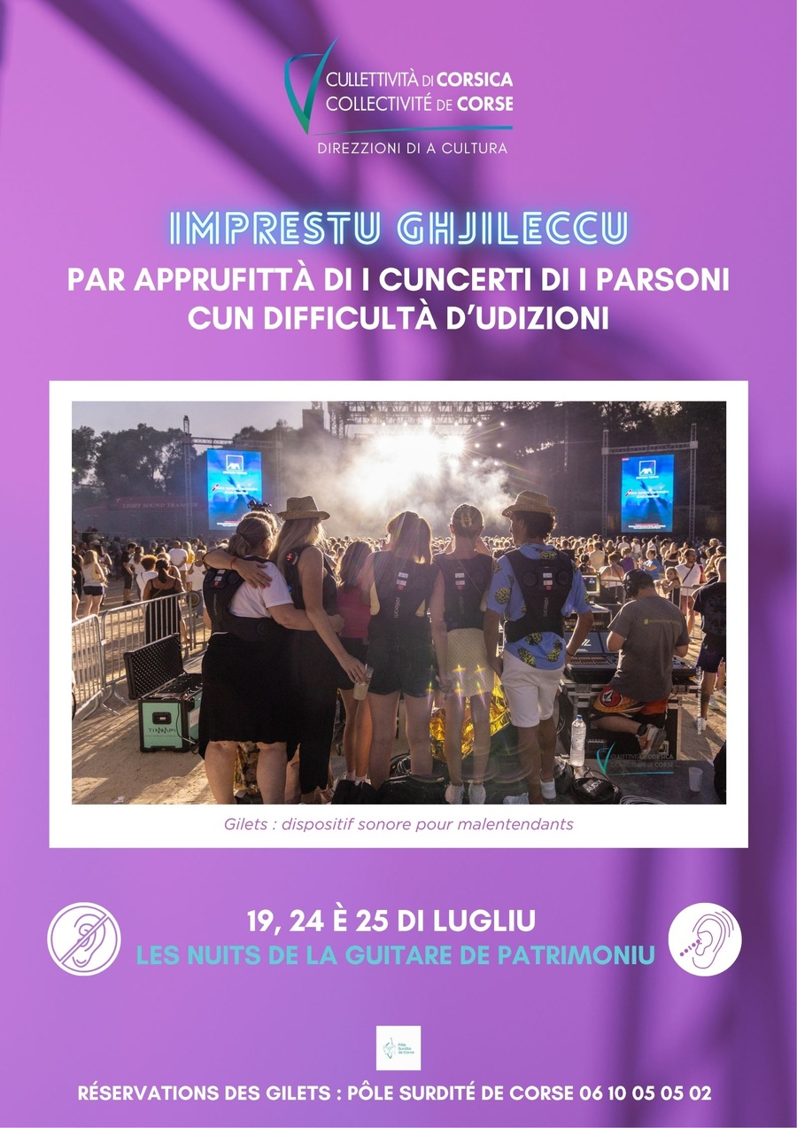 Vibrez au rythme des concerts avec les gilets Subpac au Festivale Les Nuits de la Guitare