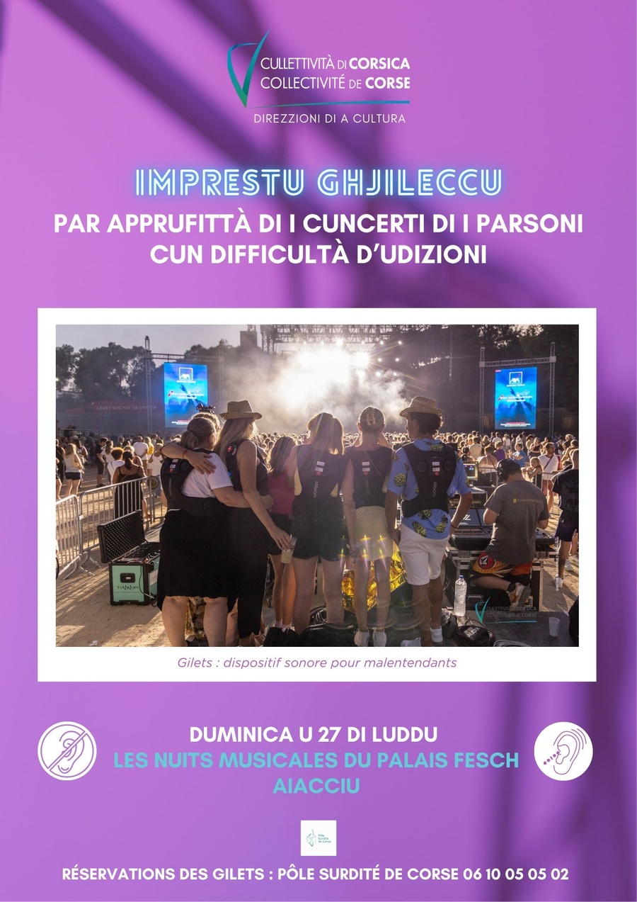 Vibrez au rythme des concerts avec les gilets Subpac au Festival Les Nuits Musicales