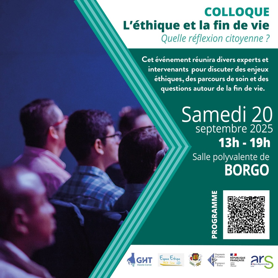 Colloque sur l'éthique et la fin de vie : une réflexion citoyenne à Borgo