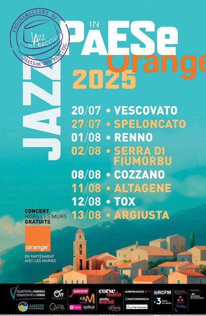 Concert Jazz sous les étoiles avec Arghjusta è Muricciu