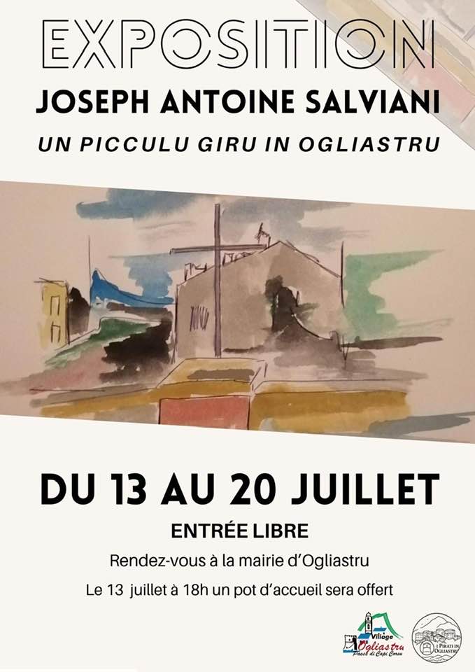 Exposition immersive "Un Picculu giru" de Joseph Antoine Salviani - Plongée dans l'âme d'Ogliastru