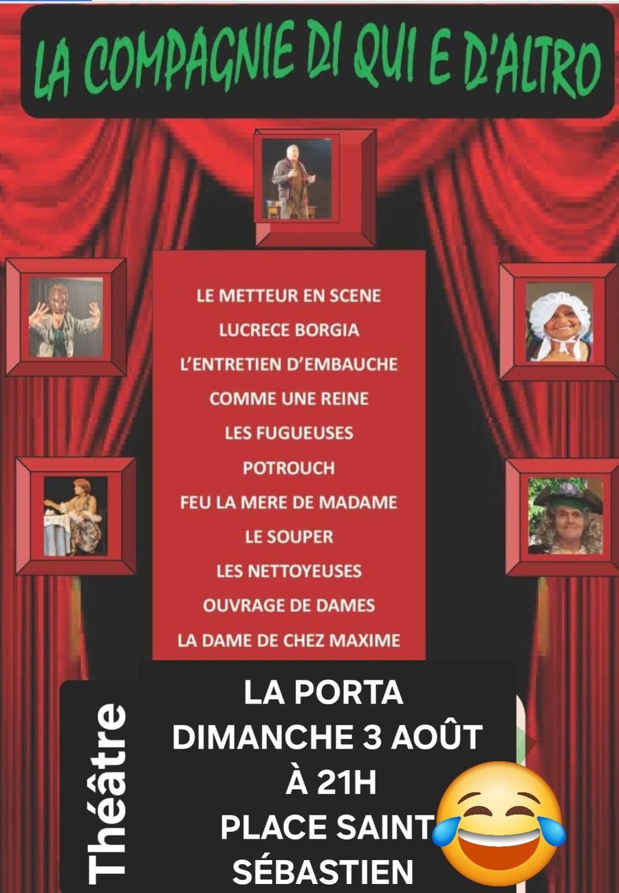 Théâtre avec la Cie Di quì è d'altro à Place Saint-Sébastien