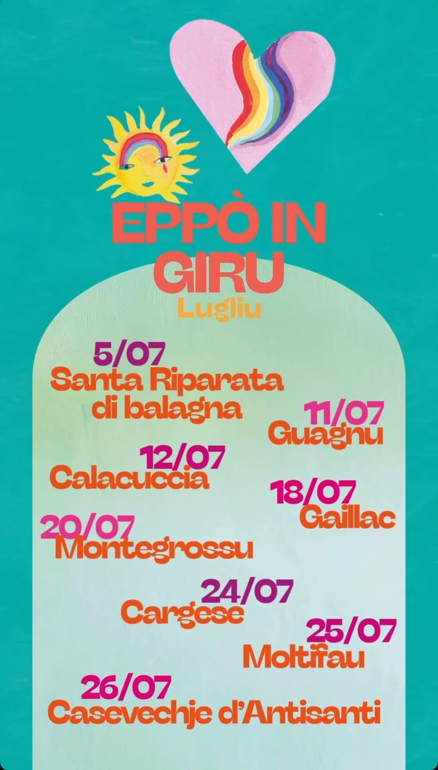 Concert du groupe Eppò à Carghjese