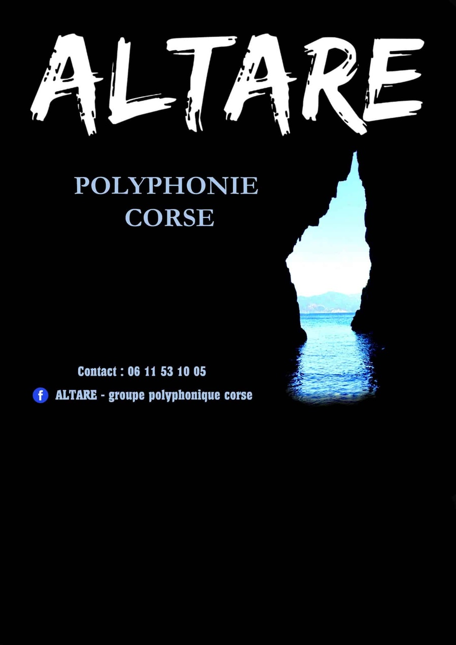 Concert du groupe Altare à l'Église de Zonza