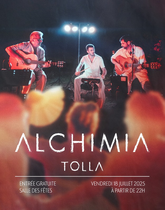 Concert énergique du groupe Alchimia à Tolla