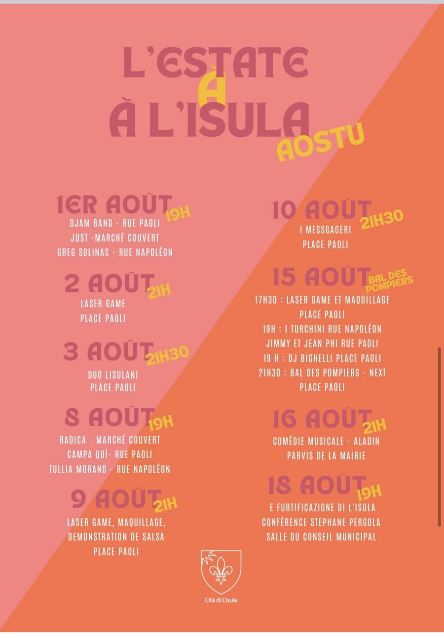 Concert de Radica à L'Isula - L'été en musique