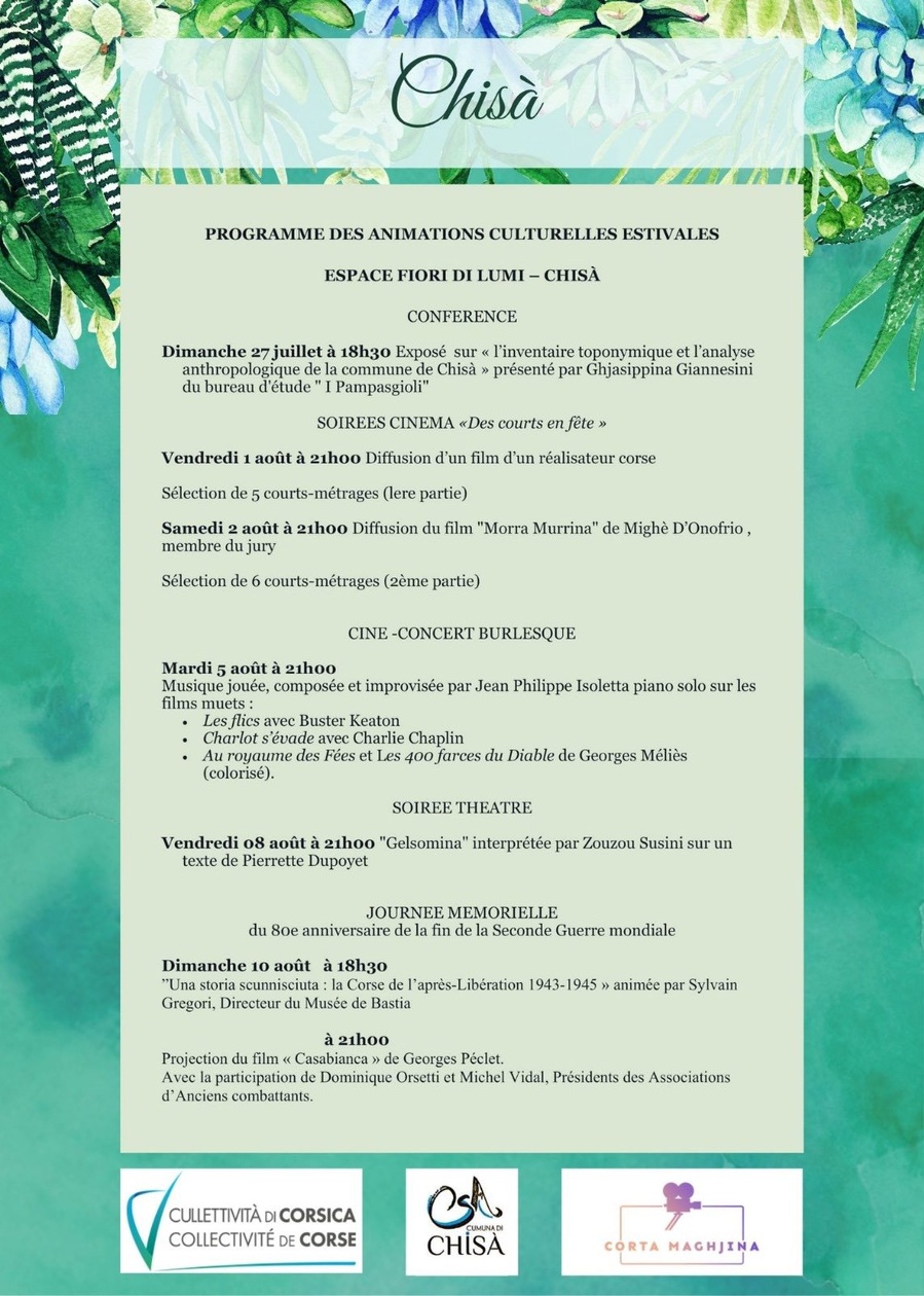 Conférence sur l'Inventaire toponymique et l'anthropologie de Chisà