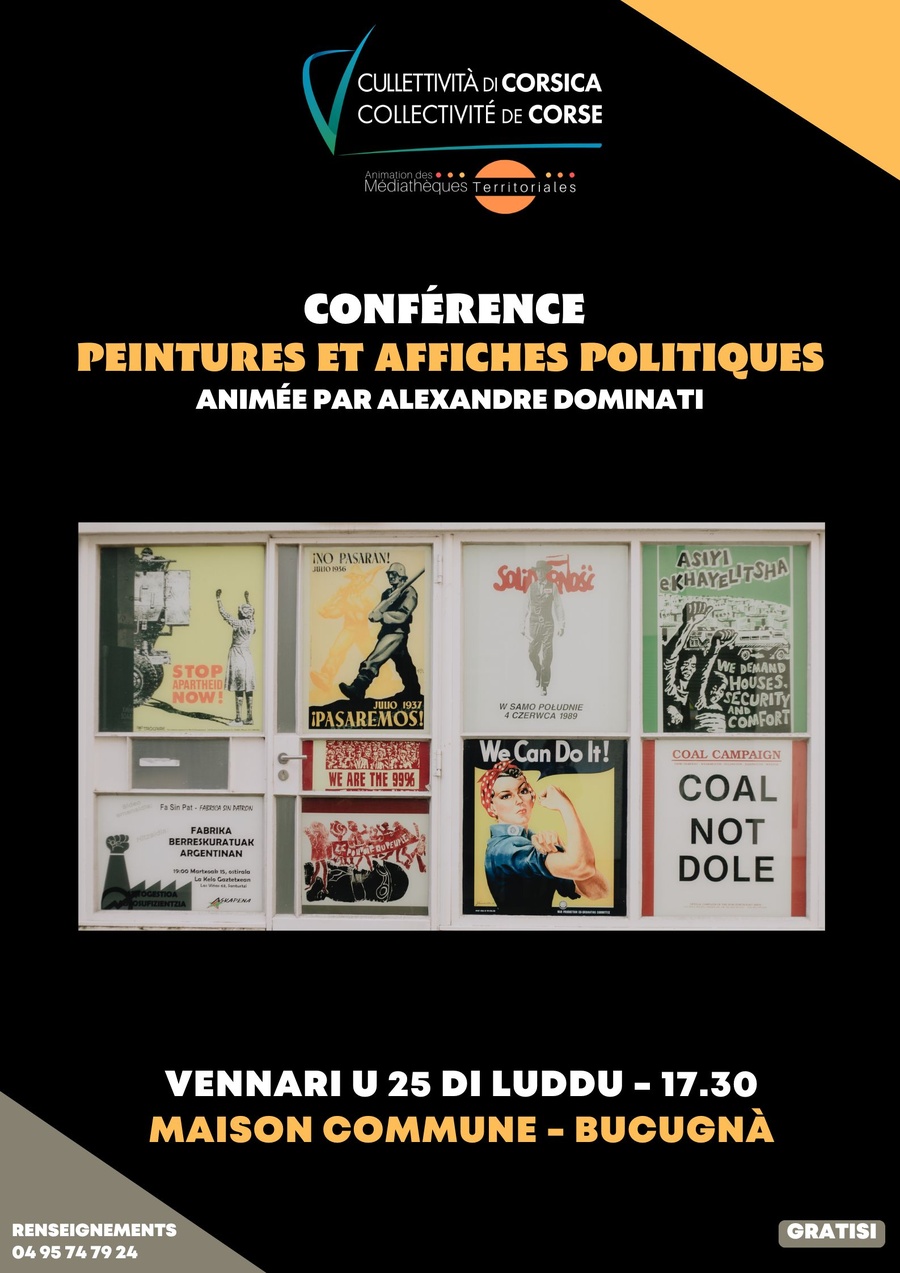 Conférence sur les Peintures et Affiches Politiques par Alexandre Dominati
