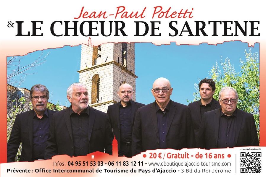Concert de Polyphonies avec Le Choeur d'Hommes de Sartène