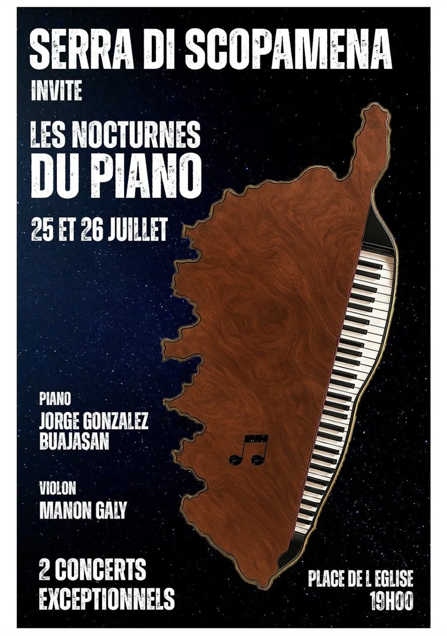 Les nocturnes du piano - Place de l'église