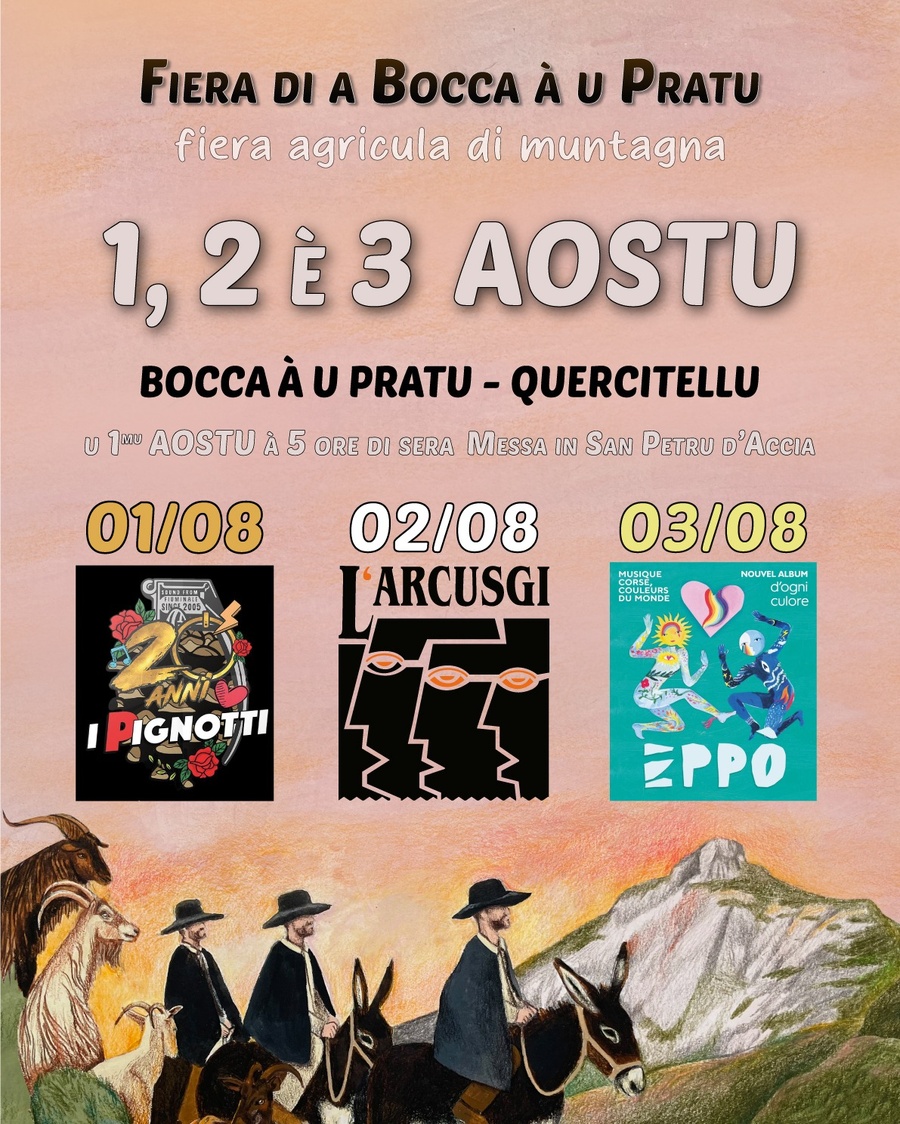 Concert du groupe I Pignotti à la Fiera di la Bocca