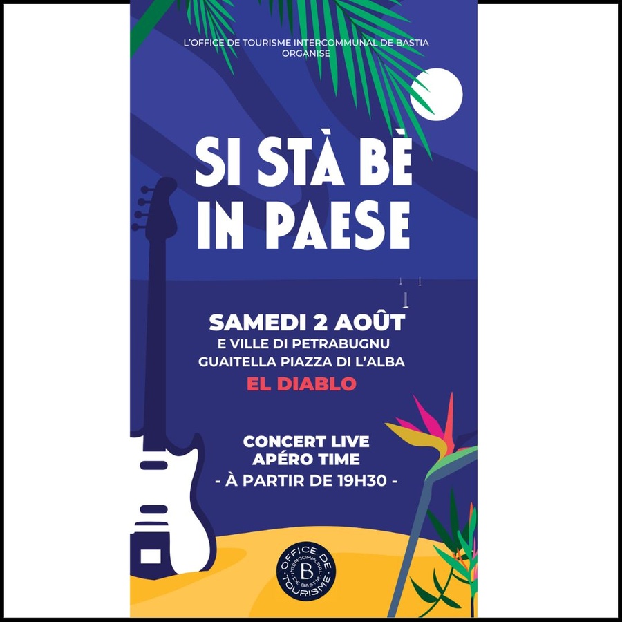 Concert El Diablo à la Piazza di L'Alba - Si Stà Bè In Paese