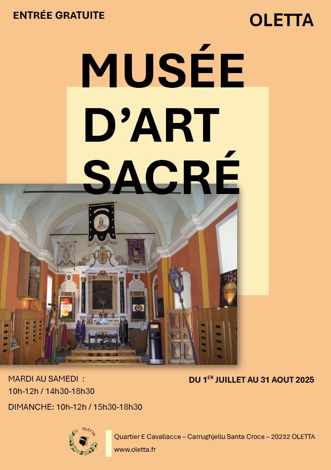 Exposition au Musée d’art sacré - Oletta 