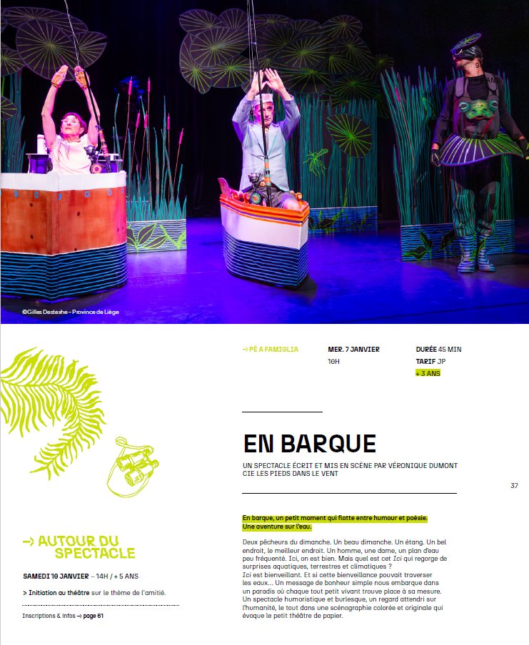 Atelier de Théâtre sur l'Amitié autour du Spectacle 'En Barque' - Centre Culturel Alb'Oru