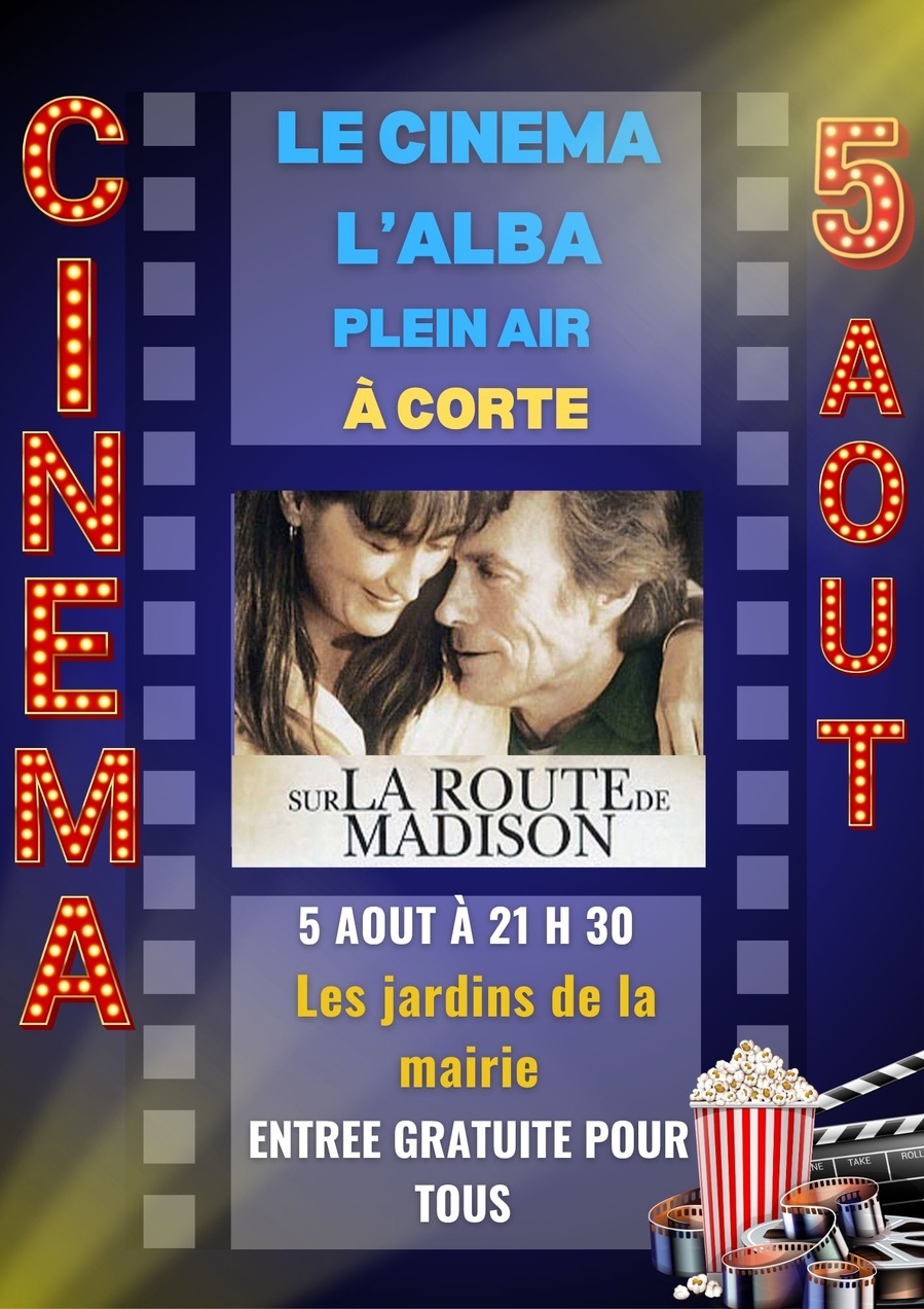 Cinéma en plein air : 