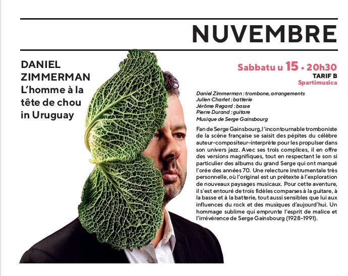 Concert de Daniel Zimmerman - Spartimusica à Bastia