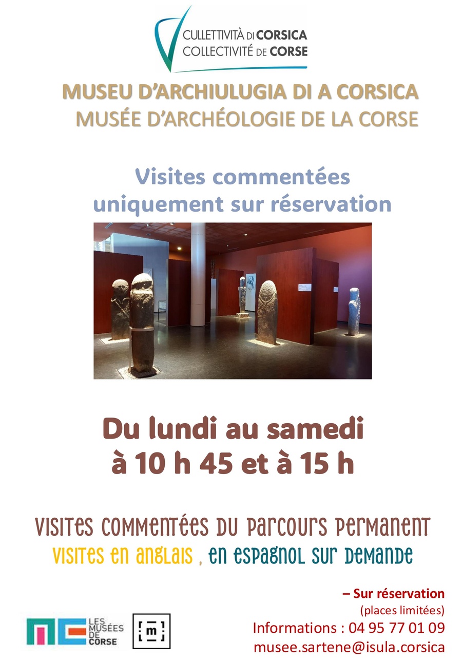 Visites commentées au Musée d'archéologie de la Corse à Sartène