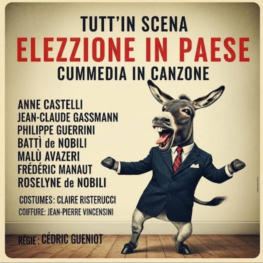 Théâtre : Tutt'in Scena présente 'Élections au village' - Jardins de l'Hôtel de Ville
